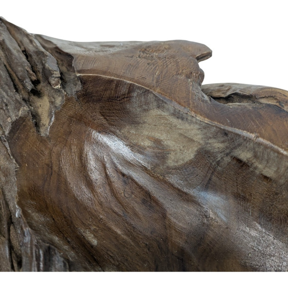 Natural Hand Carved Root Wood Wine Bottle Holders Live Edge Bottle Stand - Picture 11 of 16
